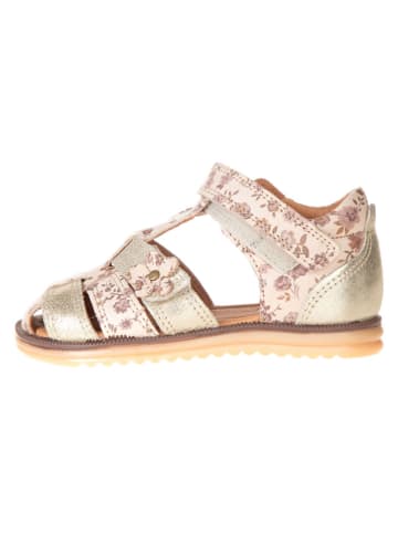 Wheat Leren enkelsandalen "Sky Flower" lichtroze
