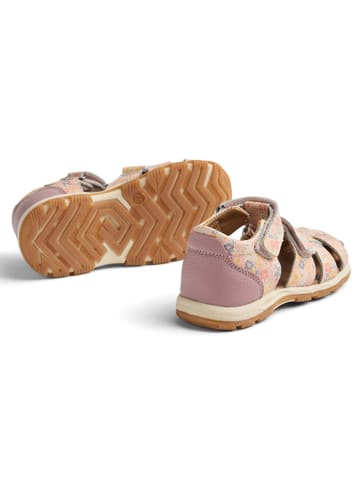 Wheat Leder-Halbsandalen in Rosa