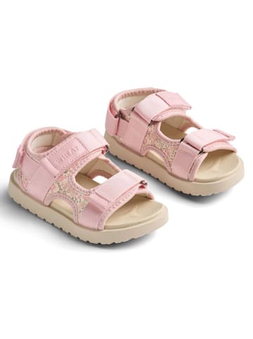 Wheat Leder-Sandalen in Rosa