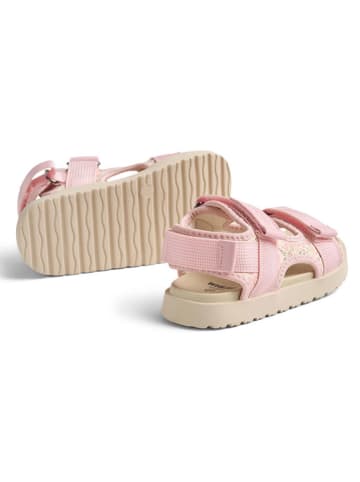 Wheat Leren sandalen lichtroze