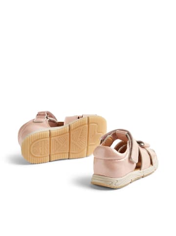 Wheat Leder-Halbsandalen "Donna" in Rosa