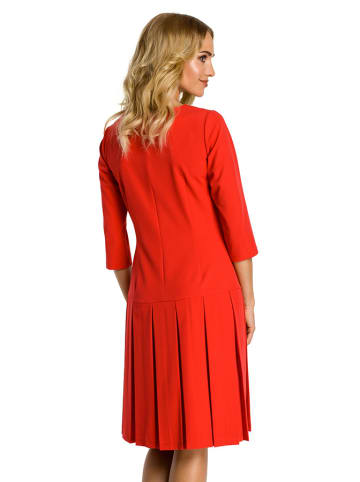 made of emotion Sukienka w kolorze czerwonym