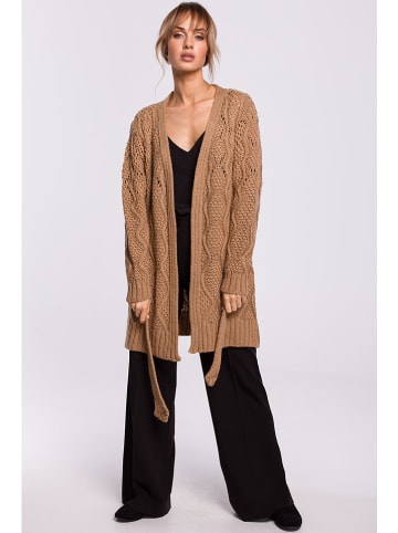 made of emotion Cardigan in Hellbraun