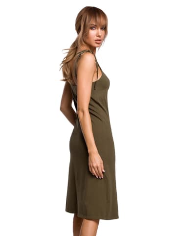 made of emotion Sukienka w kolorze khaki