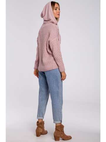 made of emotion Hoodie in Rosa