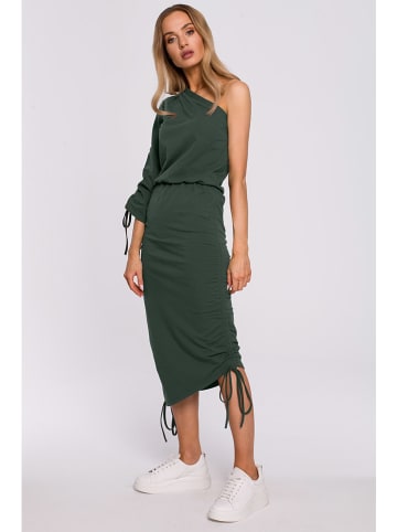 made of emotion Sukienka w kolorze zielonym