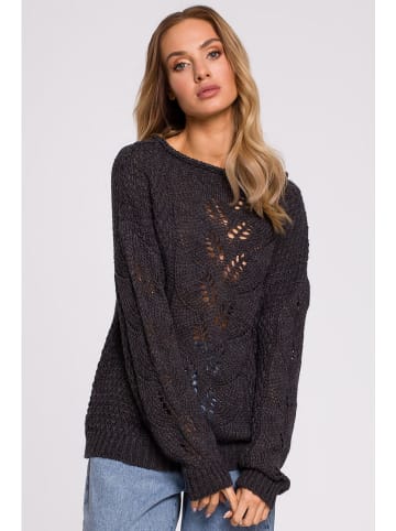 made of emotion Pullover in Anthrazit
