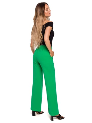 made of emotion Spodnie dresowe w kolorze zielonym