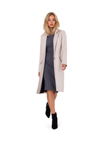 made of emotion Płaszcz przejściowy w kolorze jasnoróżowym