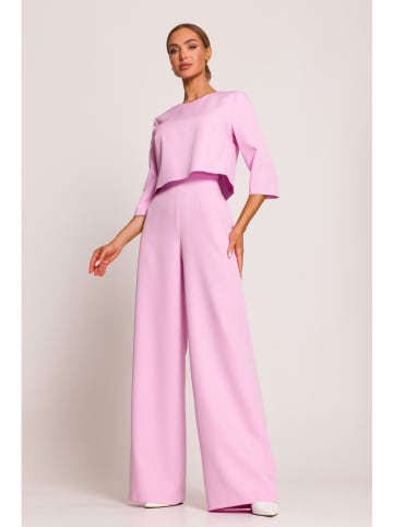 made of emotion Kombinezon w kolorze jasnoróżowym