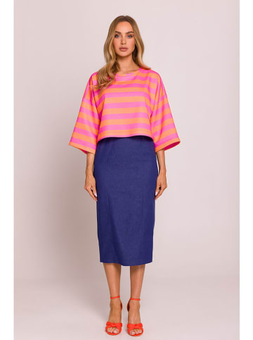 made of emotion Bluse in Pink/ Orange