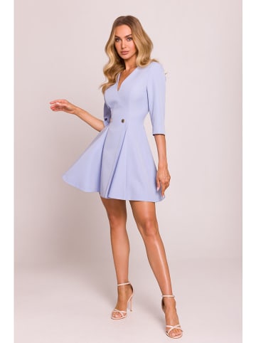 made of emotion Sukienka w kolorze błękitnym