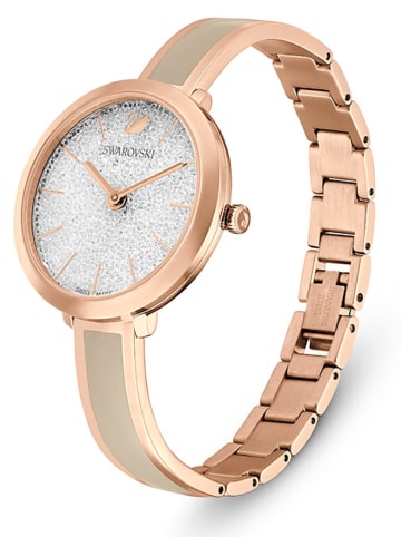 Swarovski Quarzuhr in  Rosévegold/ Grau