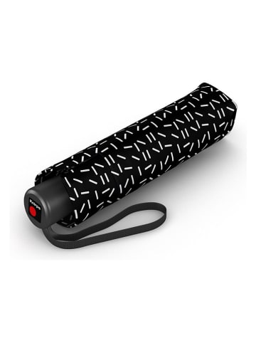 Knirps Zakparaplu "Knirps A.050" zwart/wit