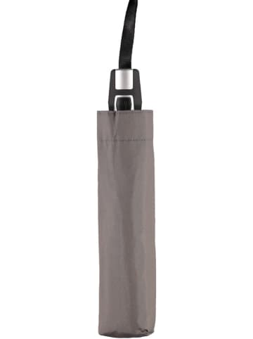 Knirps Parasol "Knirps Fiber T21 Duomatic" w kolorze jasnobrązowym