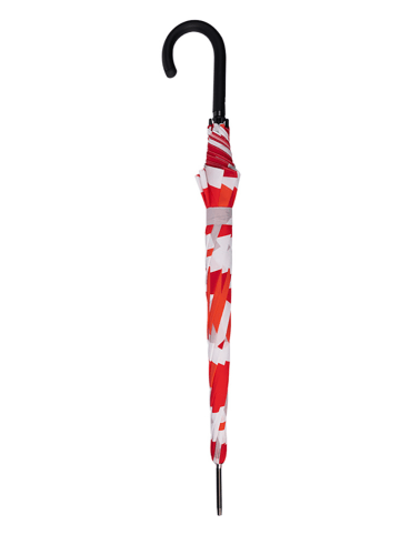 Doppler Stockschirm in Rot/ Beige