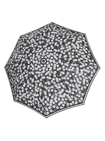 Doppler Parasol "Fiber Long AC" w kolorze biało-czarnym