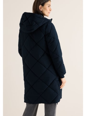 Cecil Płaszcz pikowany w kolorze granatowym