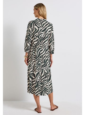 Street One Jurk zwart/wit/groen