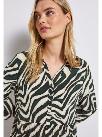 Street One Jurk zwart/wit/groen