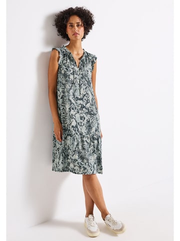 Street One Kleid in Petrol/ Ceme