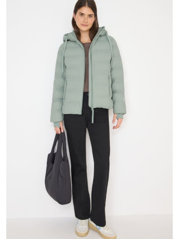 Cecil Doorgestikte jas groen