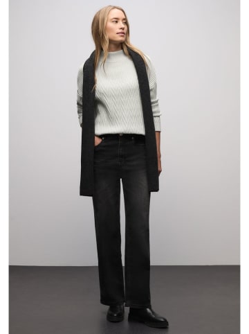 Street One Sweter w kolorze białym