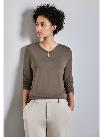 Street One Longsleeve in Braun