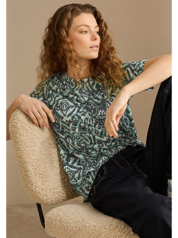 Cecil Bluse in Grün/ Blau