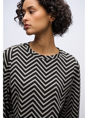 Street One Blouse wit/zwart