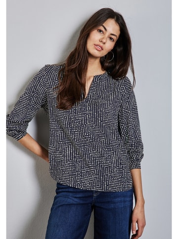 Street One Blouse donkerblauw