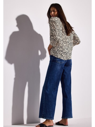 Street One Blouse beige/zwart