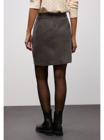 Street One Spódnica w kolorze brązowym