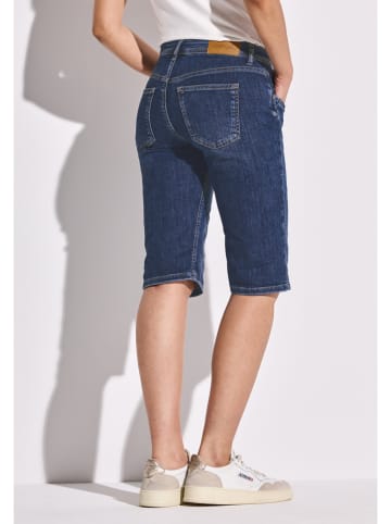 Street One Jeans-Bermudas in Dunkelblau