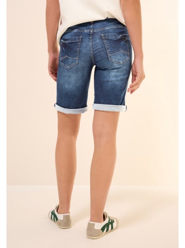 Cecil Jeans-Bermudas in Dunkelblau