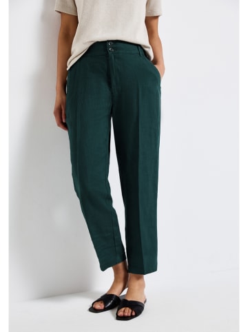 Street One Leinen-Hose in Petrol
