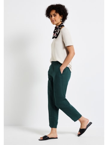 Street One Linnen broek petrol