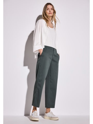 Street One Spodnie chino w kolorze morskim