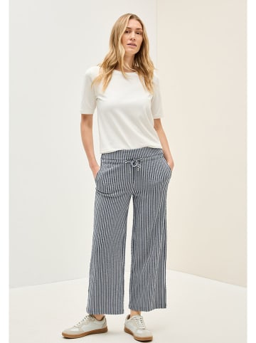 Cecil Broek blauw/wit