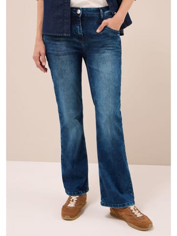 Cecil Jeans - Bootcut fit - in Dunkelblau