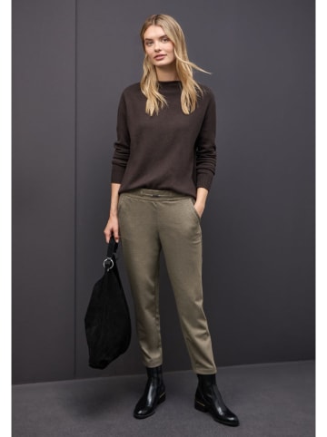 Street One Spodnie w kolorze khaki