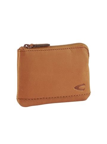 Camel Active Leder-Schlüsseletui "Nimbus" in Camel - (B)11 x (H)8 x (T)1 cm