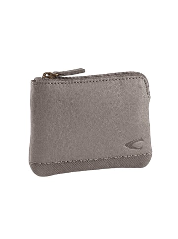 Camel Active Leren sleuteletui "Nibmus" grijs - (B)11 x (H)8 x (D)1 cm