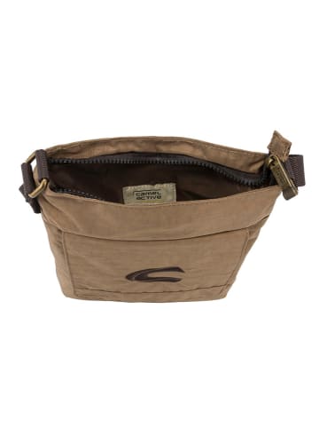 Camel Active Schoudertas "Journey" taupe - (B)22 x (H)23 x (D)5 cm