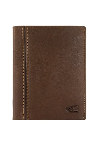 Camel Active Leren portemonnee "Bilbao" bruin - (B)10 x (H)12,7 x (D)1,5 cm