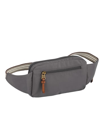 Camel Active Gürteltasche "Bari" in Grau - (B)40 x (H)12,5 x (T)4 cm