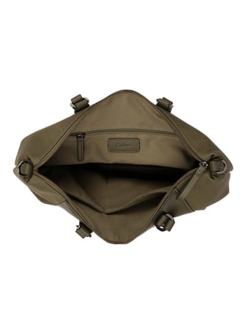 Gabor Bags Shopper bag "Wanda" w kolorze khaki - 37 x 26,5 x 13 cm