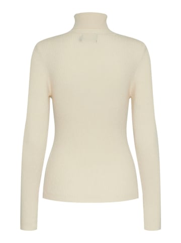 Pieces Rollkragenpullover "Mira" in Creme