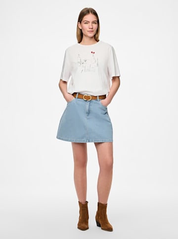 Pieces Shirt "Signe" in Weiß