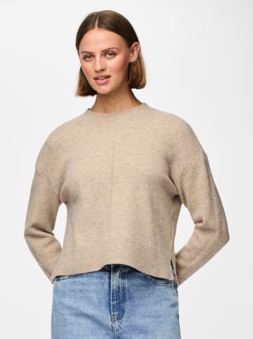 Pieces Pullover in Beige